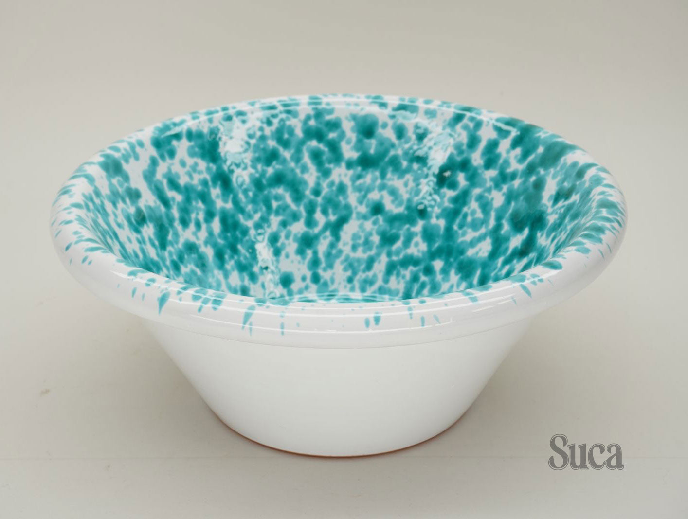 Bowl Cerâmico Lemmi gotejado na cor verde
