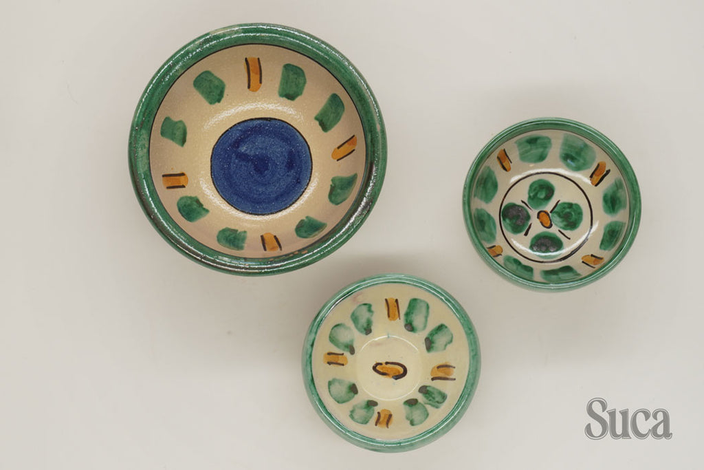 Burgio  Occhio – Conjunto com  3 bolws de aperitivo