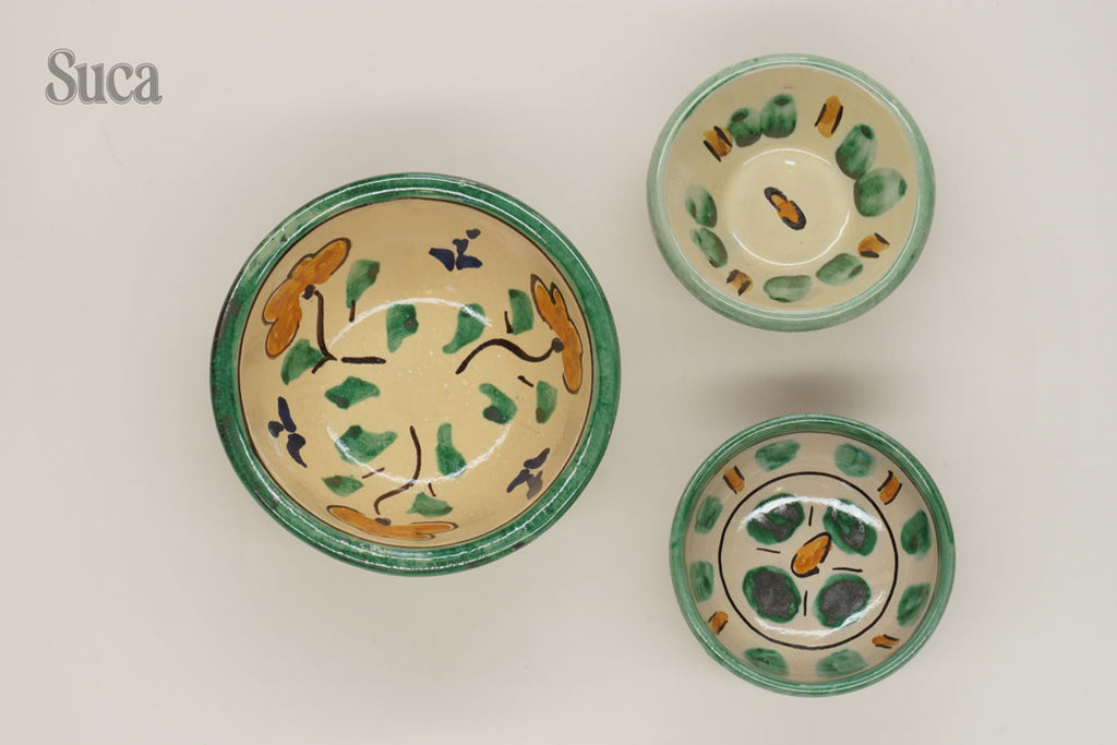 Burgio Fiore – Conjunto com  3 bolws de aperitivo