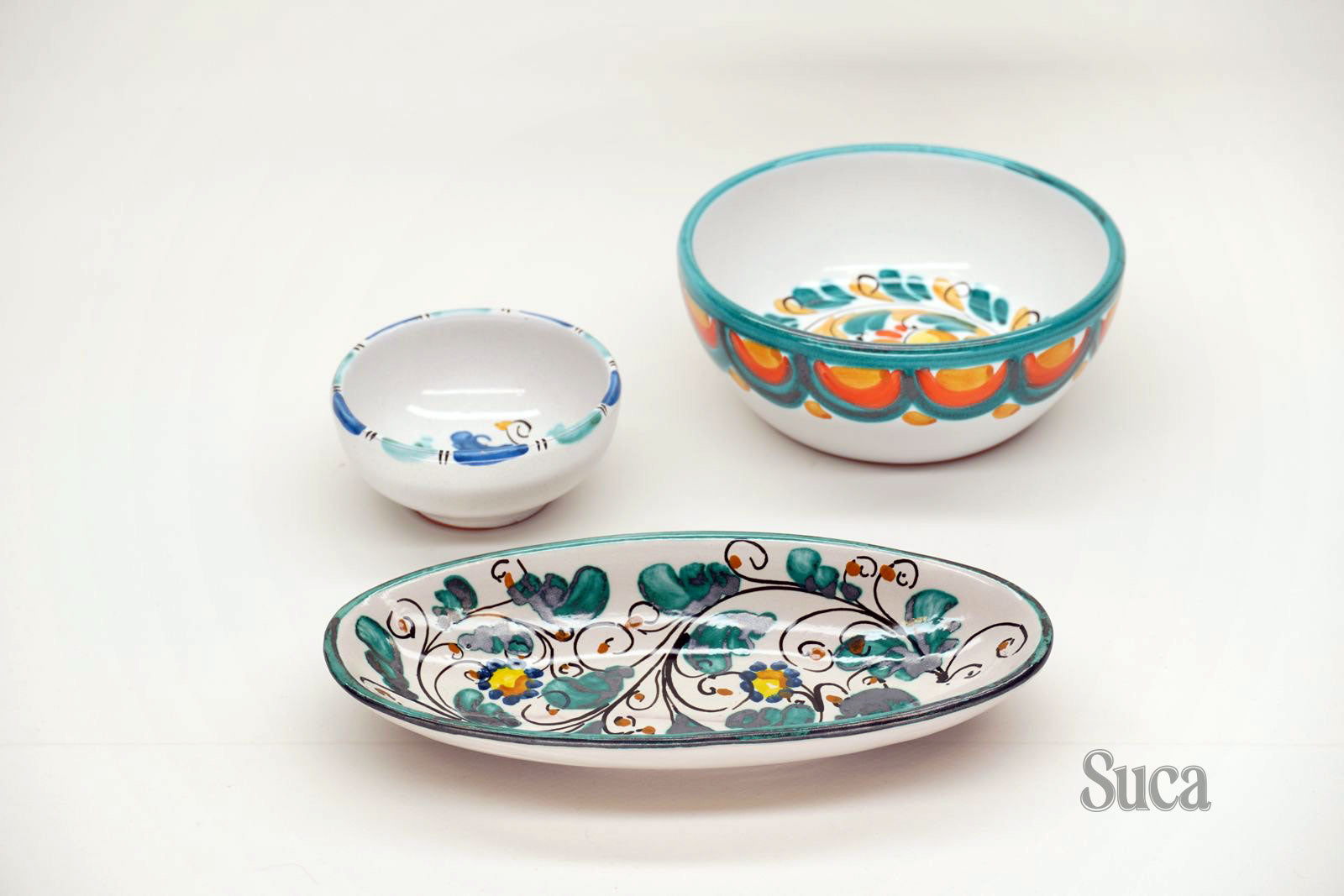 Sciacca Verde – Conjunto com  3 bolws de aperitivo