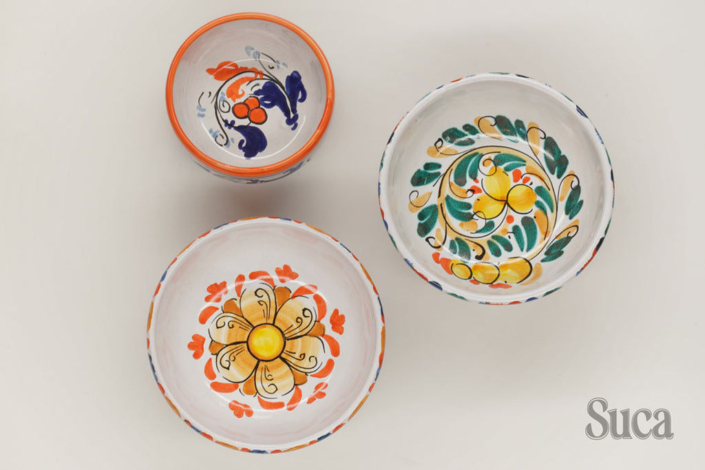 Sciacca Arancia – Conjunto com  3 bolws de aperitivo