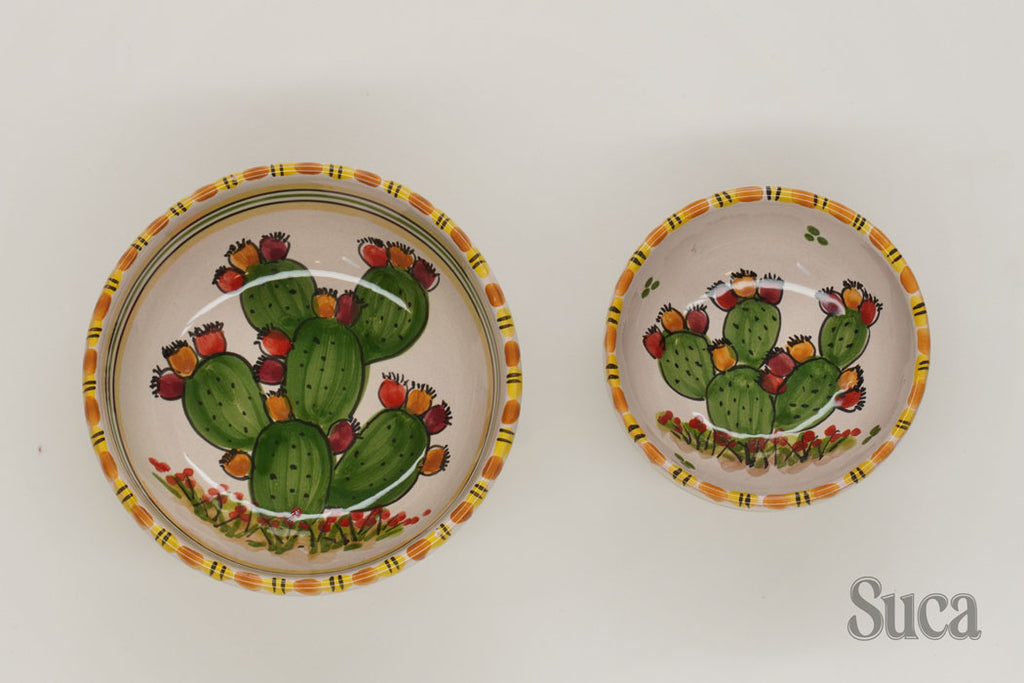 Catagirone Fichi – Conjunto com 2 bowls