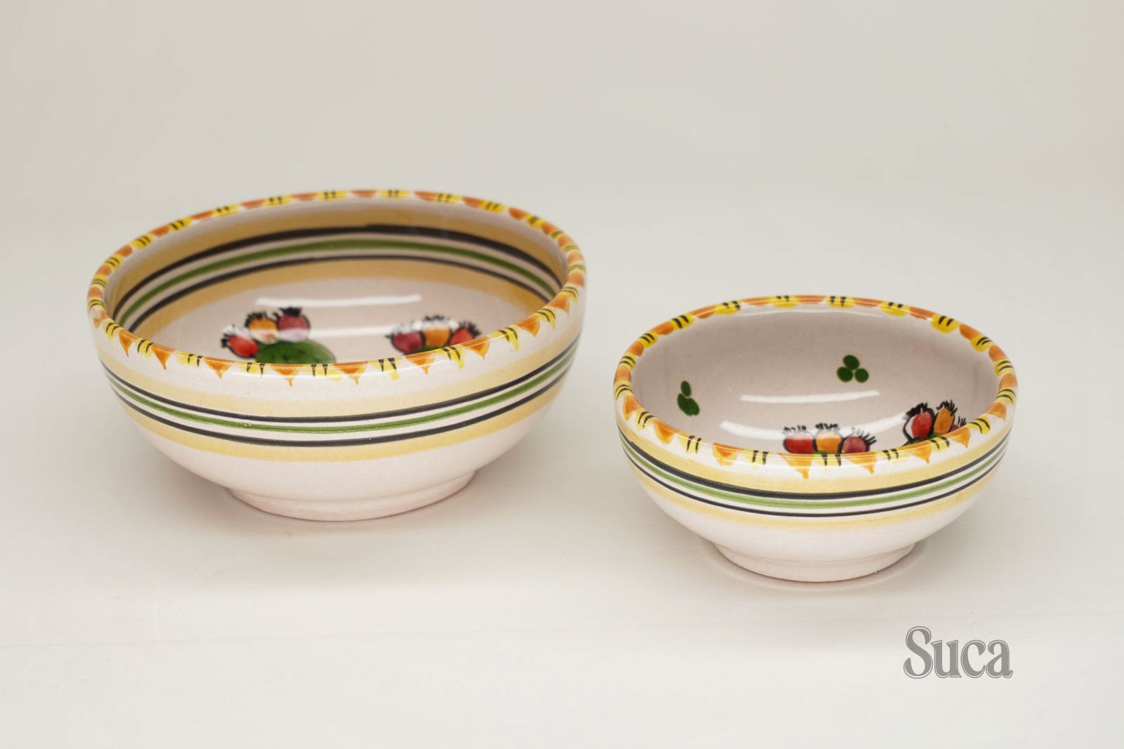 Catagirone Fichi – Conjunto com 2 bowls