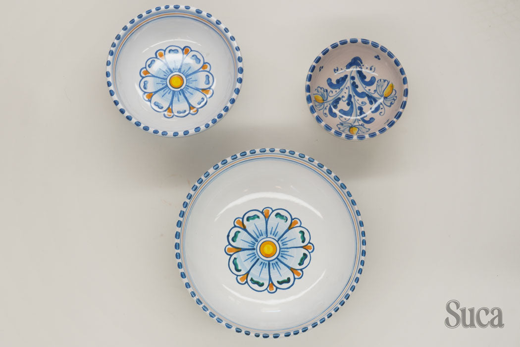 Fiore Blu – Conjunto com  3 bolws