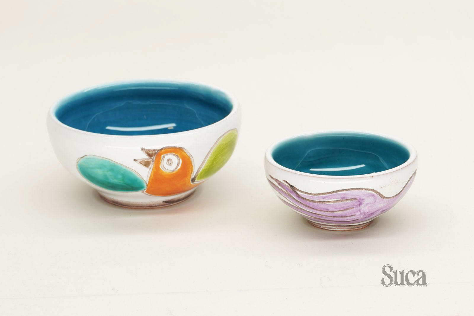 Uccellino – Conjunto de 2 potes pequenos