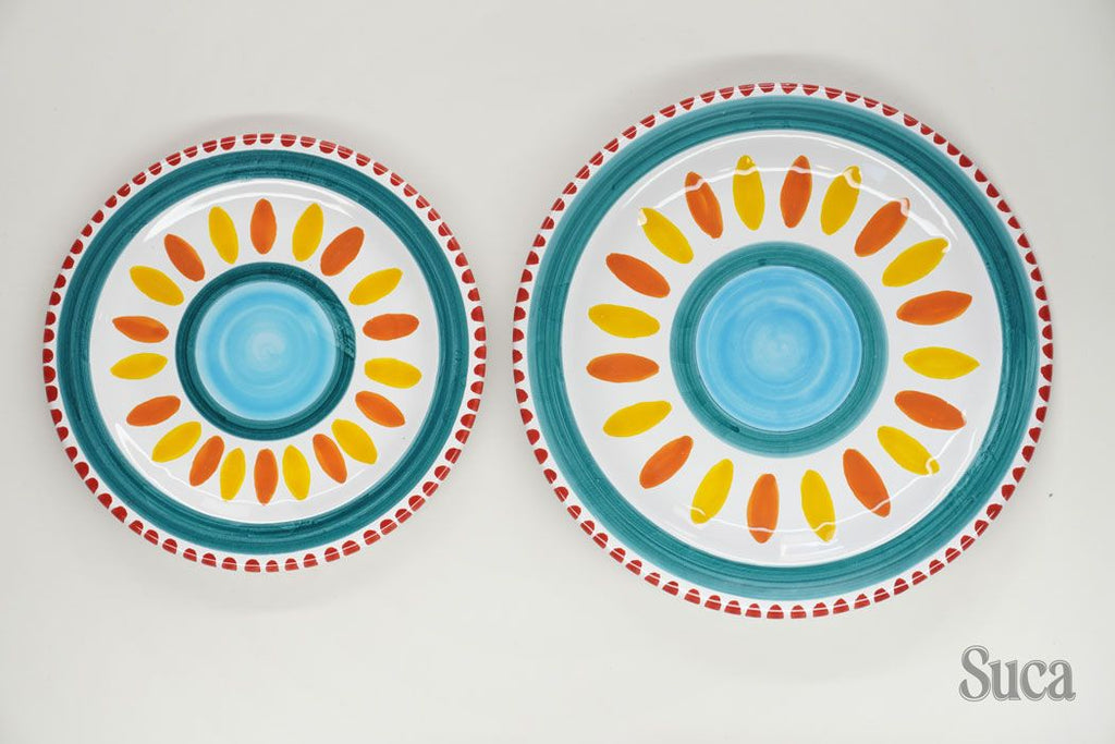 Piatti – Set de pratos com 12 peças ( 6 rasos e 6 sobremesas )