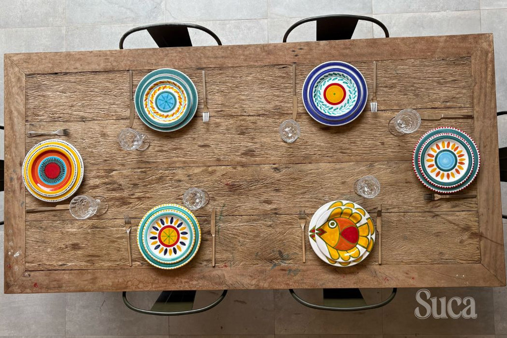 Piatti – Set de pratos com 12 peças ( 6 rasos e 6 sobremesas )