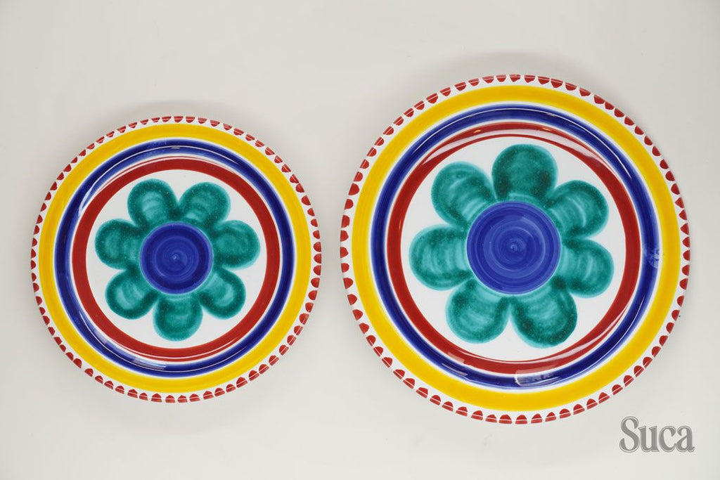 Piatti – Set de pratos com 8 peças ( 4 rasos e 4 sobremesas )