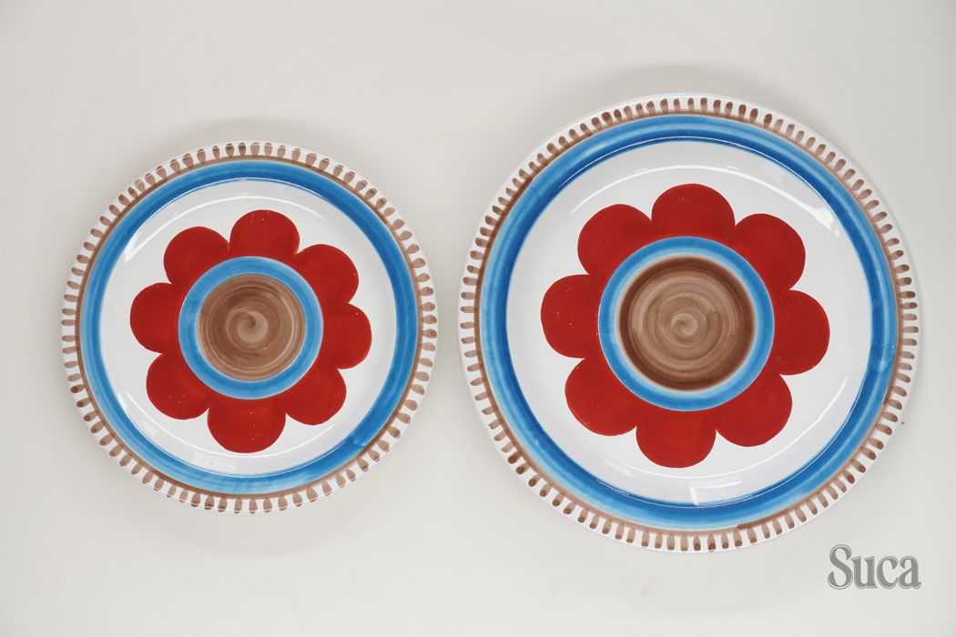 Piatti – Set de pratos com 8 peças ( 4 rasos e 4 sobremesas )